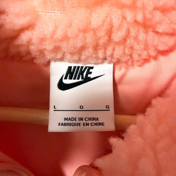 RARE Nike Project U’phoria Floral Sherpa Fleece Jacket L - Picture 7 of 8